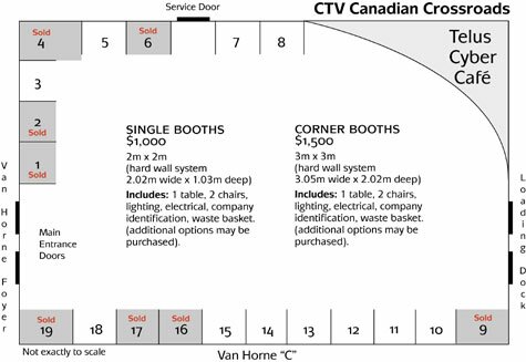 CTV Canadian Crossroads Booth Map