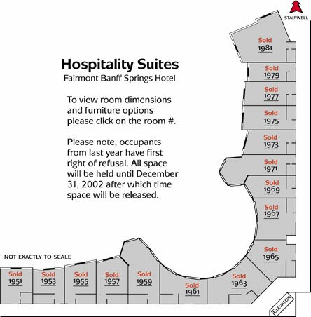 Hospitality Suites at Fairmont Banff Springs Conference Centre